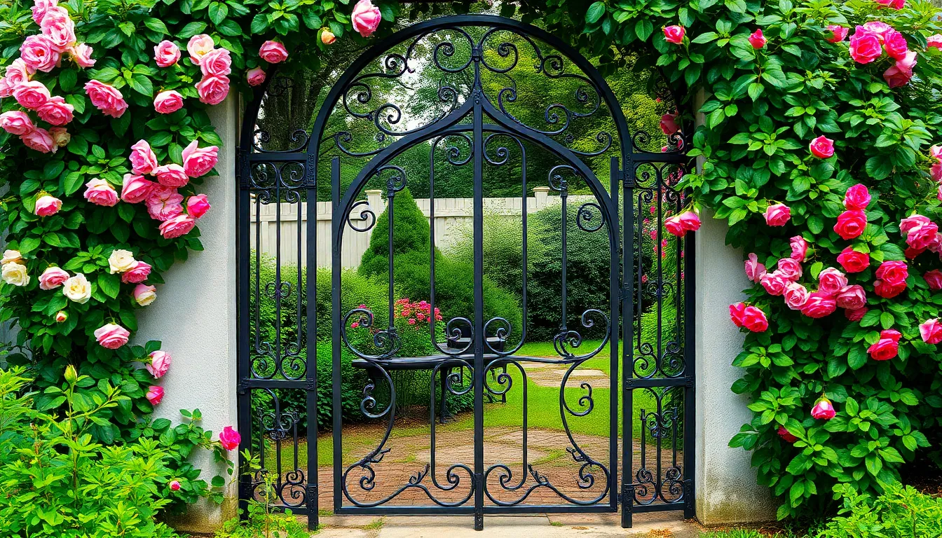 25 Stunning Garden Gate Ideas That Will Transform Your Home's Entrance 8 25 Stunning Garden Gate Ideas That Will Transform Your Home's Entrance 7