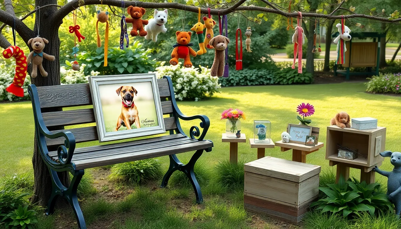 25 Beautiful Pet Memorial Garden Ideas to Honor Your Beloved Companion Forever 8 25 Beautiful Pet Memorial Garden Ideas to Honor Your Beloved Companion Forever 7