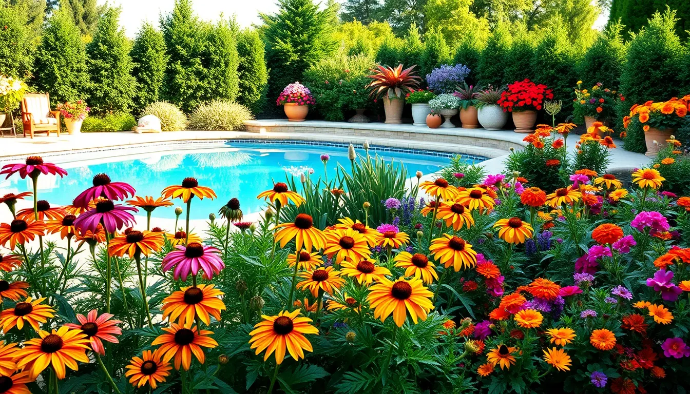 25 Stunning Backyard Landscaping Ideas with a Pool to Transform Your Outdoor Space 10 25 Stunning Backyard Landscaping Ideas with a Pool to Transform Your Outdoor Space 9
