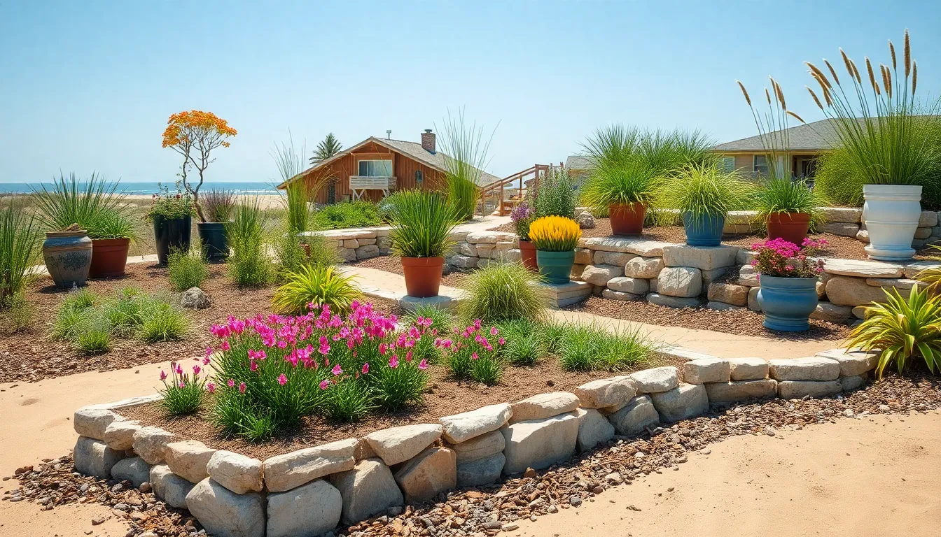 25 Stunning Beach Garden Ideas That Thrive in Salt Air & Sandy Soil 10 25 Stunning Beach Garden Ideas That Thrive in Salt Air & Sandy Soil 9