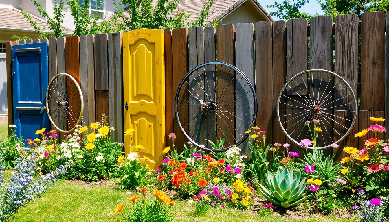 25 Creative Fence Garden Ideas to Transform Your Backyard (Budget-Friendly DIY) 10 25 Creative Fence Garden Ideas to Transform Your Backyard (Budget-Friendly DIY) 9