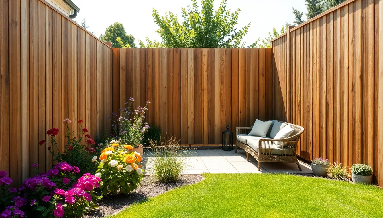 25 Stunning Fence Ideas for Garden Spaces That Transform Your Outdoor Area 10 25 Stunning Fence Ideas for Garden Spaces That Transform Your Outdoor Area 9