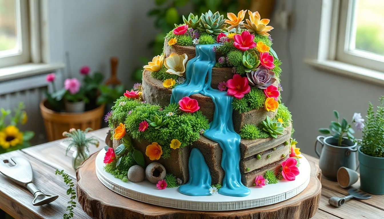 20 Stunning Garden Cake Ideas That Will Transform Your Next Outdoor Party 10 20 Stunning Garden Cake Ideas That Will Transform Your Next Outdoor Party 9