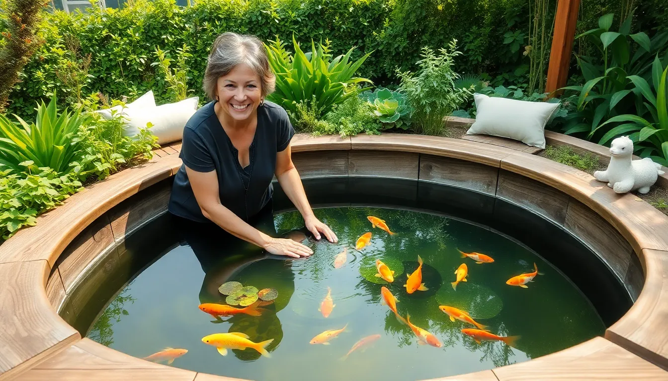27 Stunning Garden Pond Ideas to Transform Your Backyard Into a Peaceful Oasis 10 27 Stunning Garden Pond Ideas to Transform Your Backyard Into a Peaceful Oasis 9