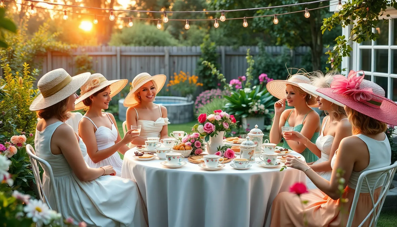 15 Magical Garden Tea Party Ideas to Transform Your Backyard Into Paradise 10 15 Magical Garden Tea Party Ideas to Transform Your Backyard Into Paradise 9