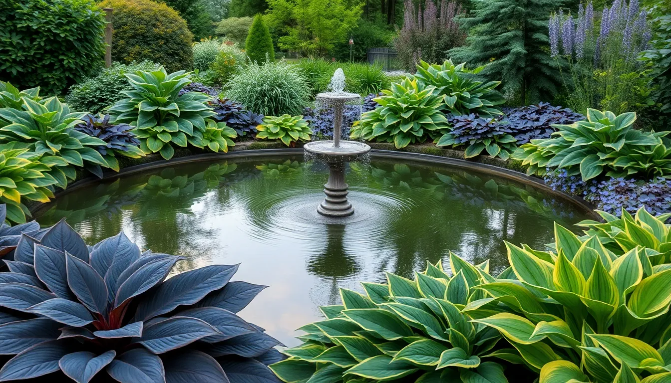 25 Stunning Hosta Garden Ideas to Transform Your Shady Yard Into Paradise 10 25 Stunning Hosta Garden Ideas to Transform Your Shady Yard Into Paradise 9