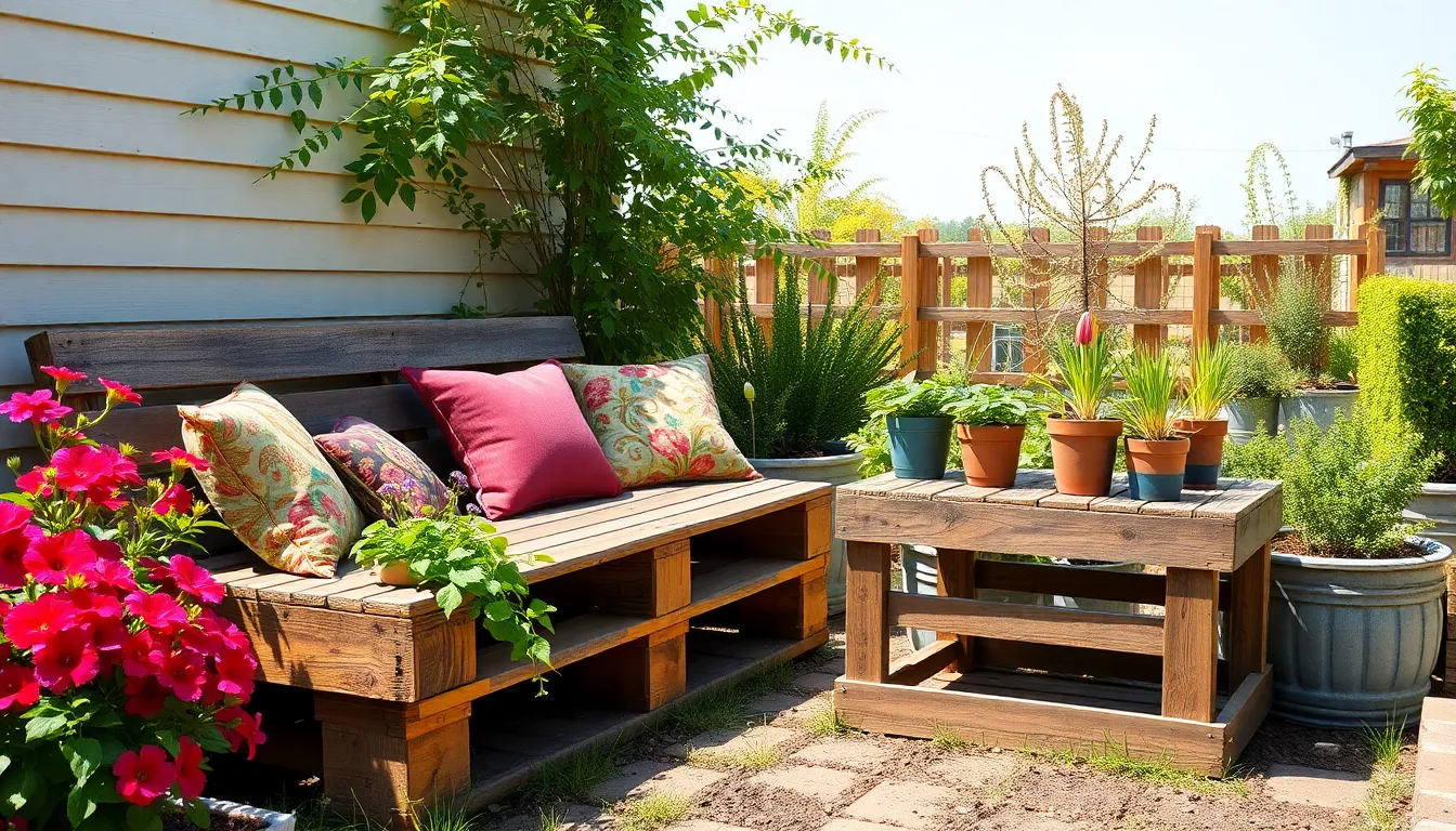 25 Creative Pallet Garden Ideas That'll Transform Your Backyard on a Budget 9