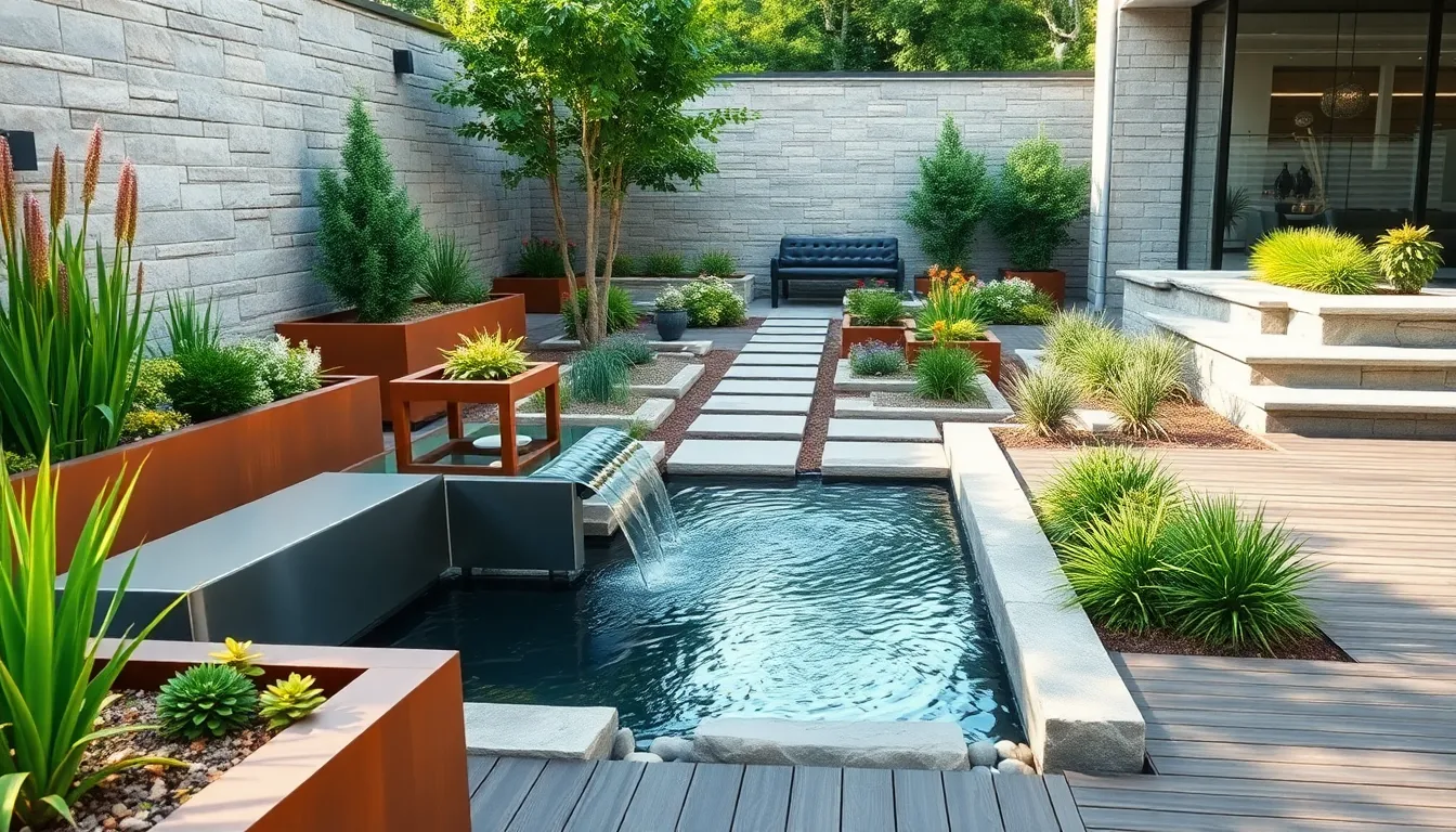 25 Stunning Contemporary Garden Ideas to Transform Your Outdoor Space in 2025 12 25 Stunning Contemporary Garden Ideas to Transform Your Outdoor Space in 2025 11