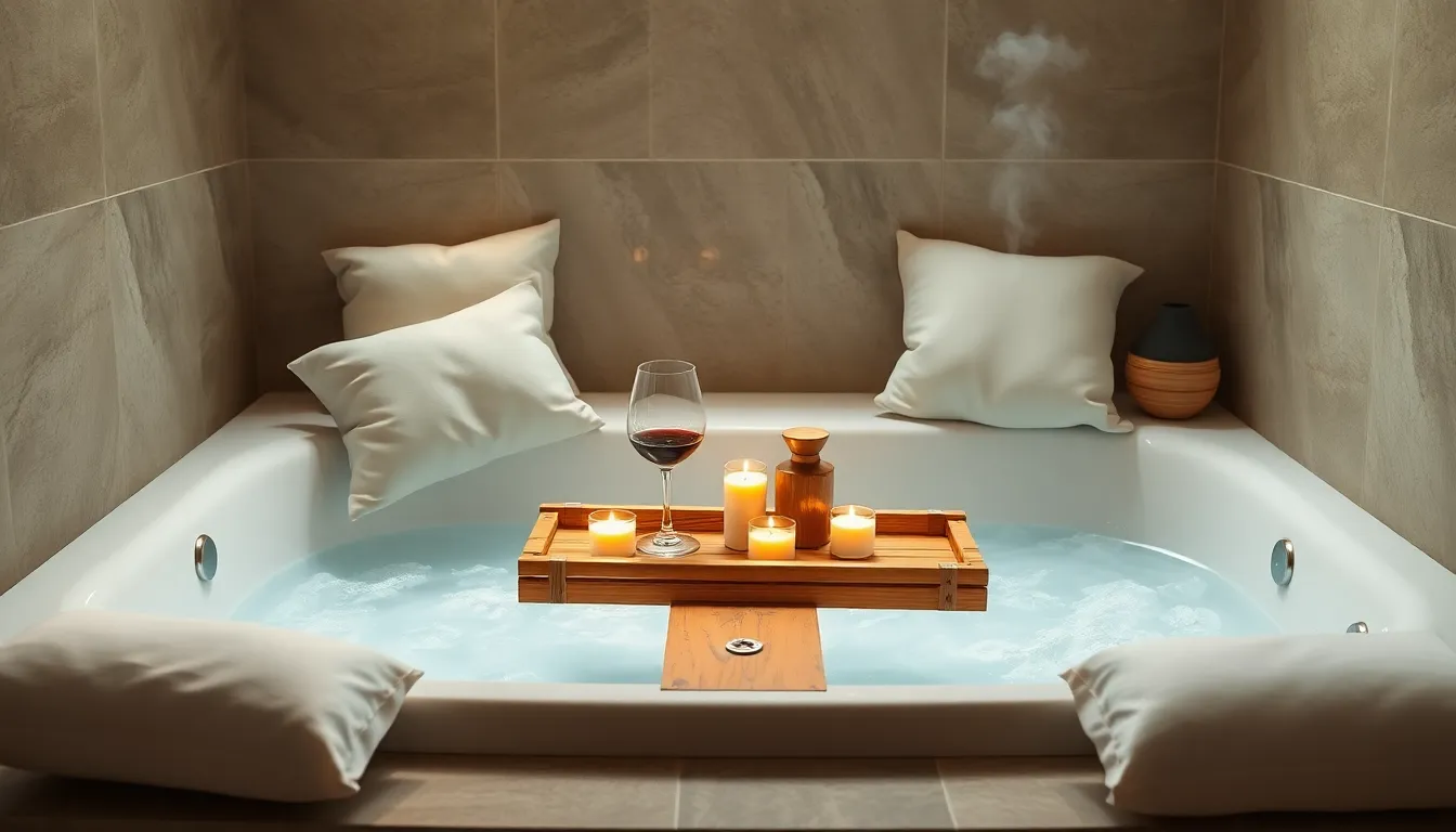 25 Stunning Garden Tub Decorating Ideas to Create Your Dream Spa Retreat 12 25 Stunning Garden Tub Decorating Ideas to Create Your Dream Spa Retreat 11
