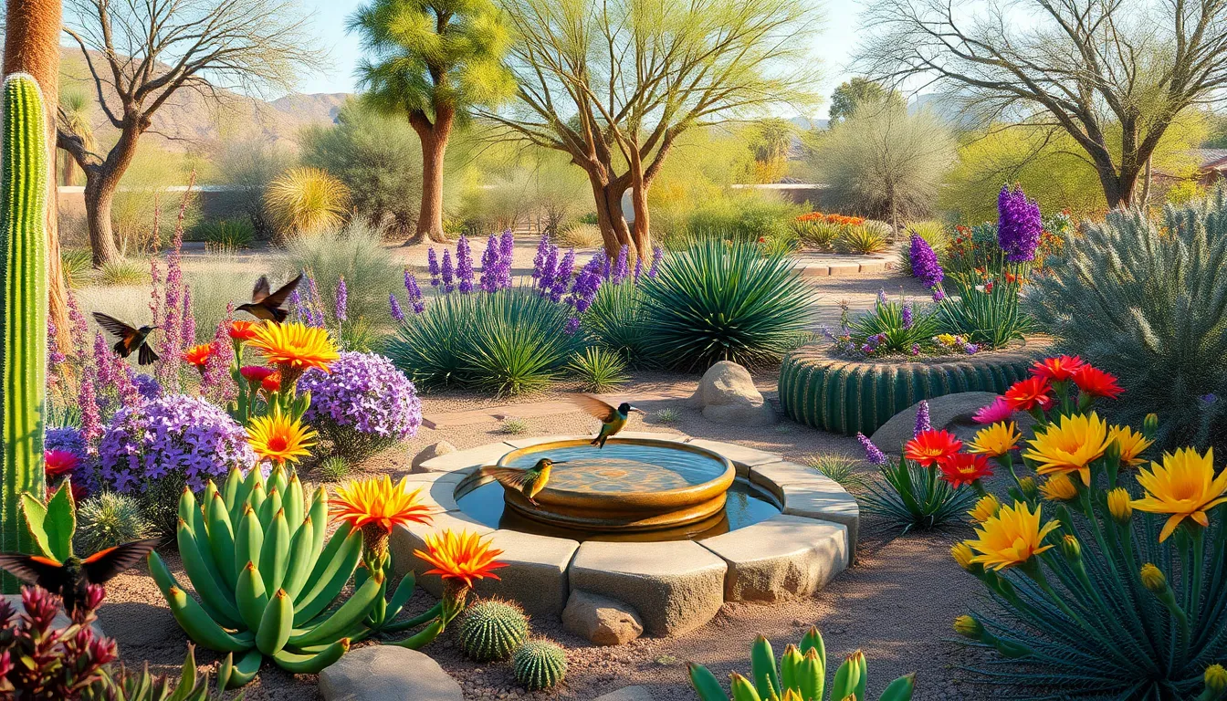 25 Stunning Desert Garden Ideas That Thrive in Heat With Minimal Water 12 25 Stunning Desert Garden Ideas That Thrive in Heat With Minimal Water 11