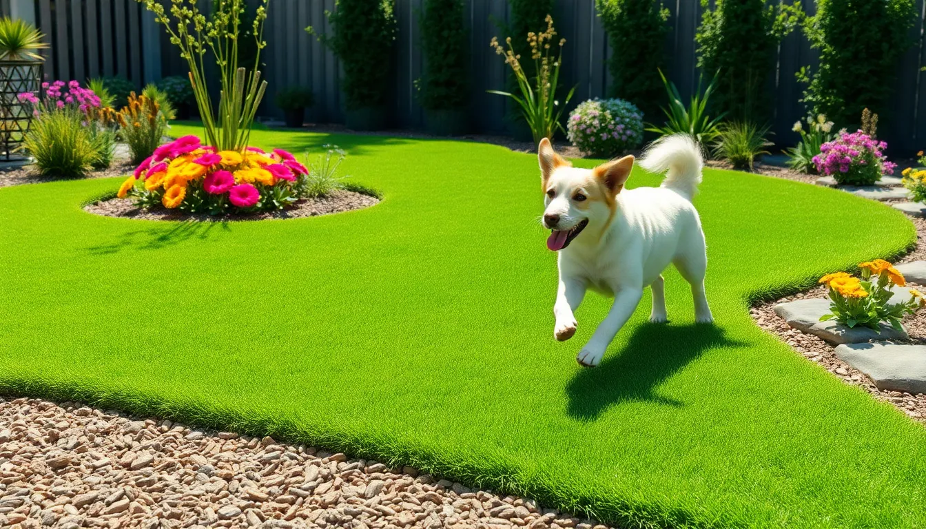 27 Dog Friendly Garden Ideas That Keep Your Yard Beautiful & Your Pup Safe 12 27 Dog Friendly Garden Ideas That Keep Your Yard Beautiful & Your Pup Safe 11