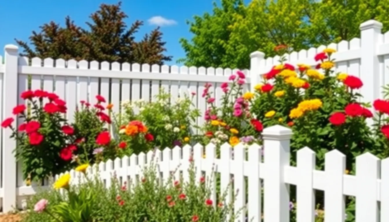 25 Stunning Fence Ideas for Garden Spaces That Transform Your Outdoor Area 12 25 Stunning Fence Ideas for Garden Spaces That Transform Your Outdoor Area 11
