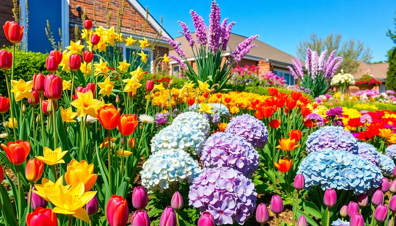 27 Stunning Front Yard Flower Garden Ideas That Boost Your Home's Curb Appeal 12 27 Stunning Front Yard Flower Garden Ideas That Boost Your Home's Curb Appeal 11