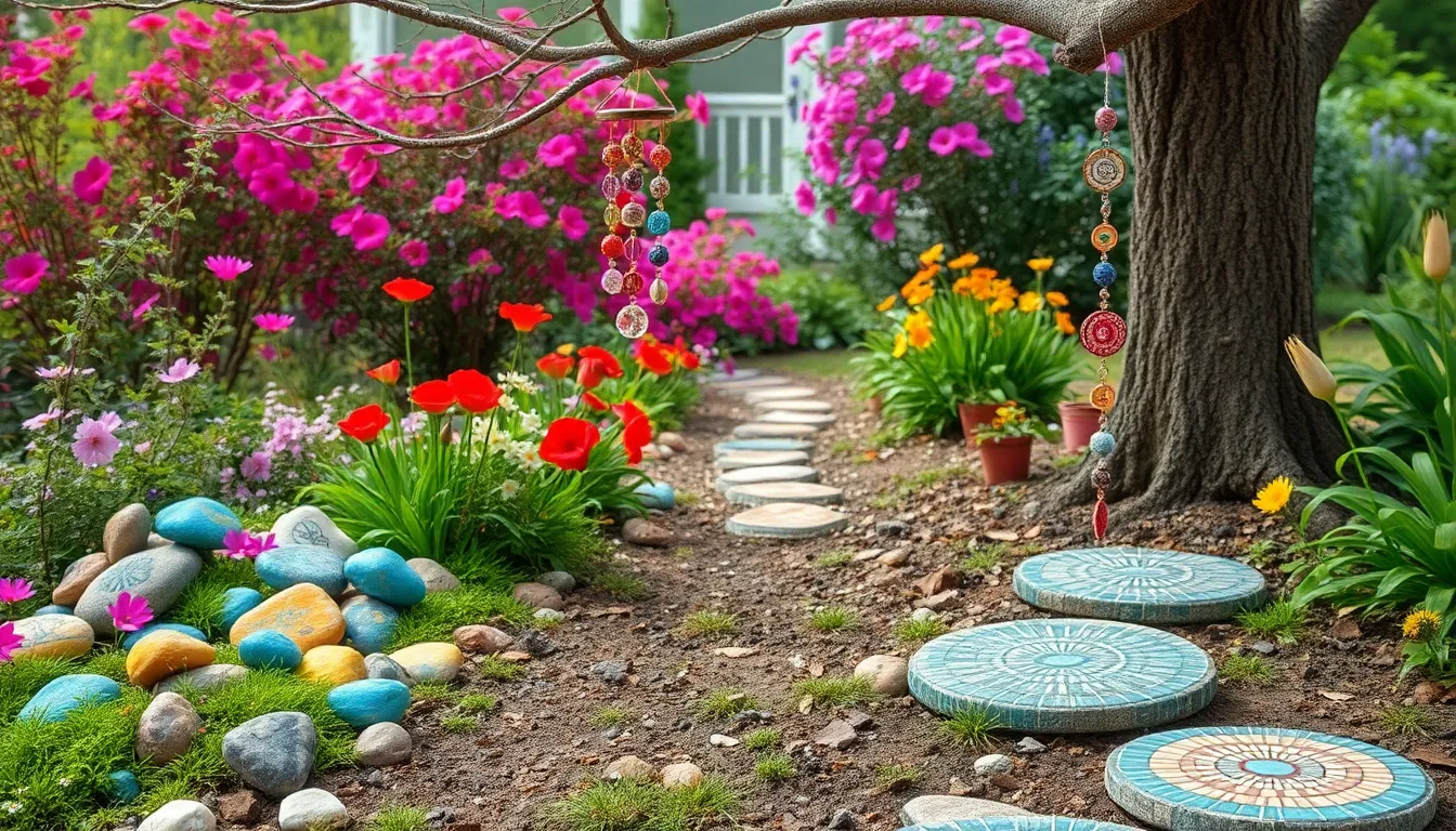 25 Creative Garden Art Ideas to Transform Your Outdoor Space on Any Budget 12 25 Creative Garden Art Ideas to Transform Your Outdoor Space on Any Budget 11