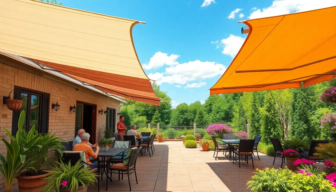 25 Stunning Garden Awning Ideas to Transform Your Outdoor Space in 2025 12 25 Stunning Garden Awning Ideas to Transform Your Outdoor Space in 2025 11
