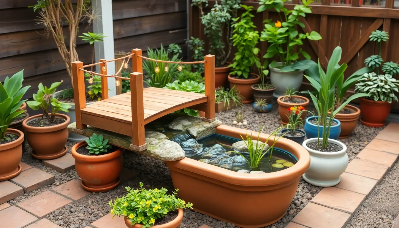 25 Stunning Garden Bridge Ideas to Transform Your Outdoor Space (DIY & Budget-Friendly) 12 25 Stunning Garden Bridge Ideas to Transform Your Outdoor Space (DIY & Budget-Friendly) 11