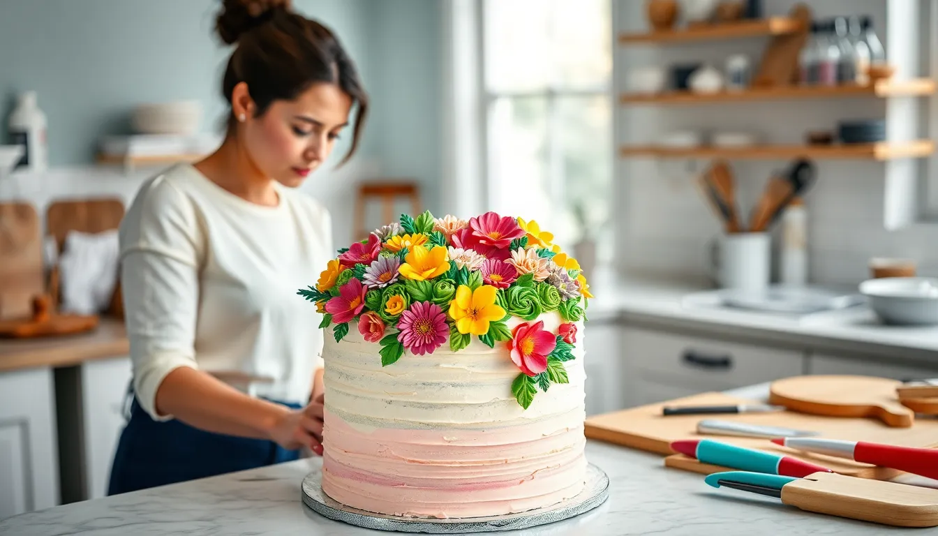 20 Stunning Garden Cake Ideas That Will Transform Your Next Outdoor Party 12 20 Stunning Garden Cake Ideas That Will Transform Your Next Outdoor Party 11