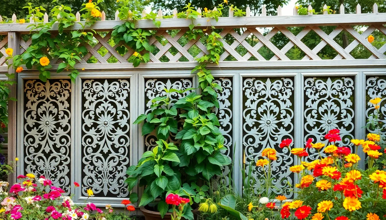 25 Creative Garden Fence Decoration Ideas to Transform Your Backyard in 2025 12 25 Creative Garden Fence Decoration Ideas to Transform Your Backyard in 2025 11