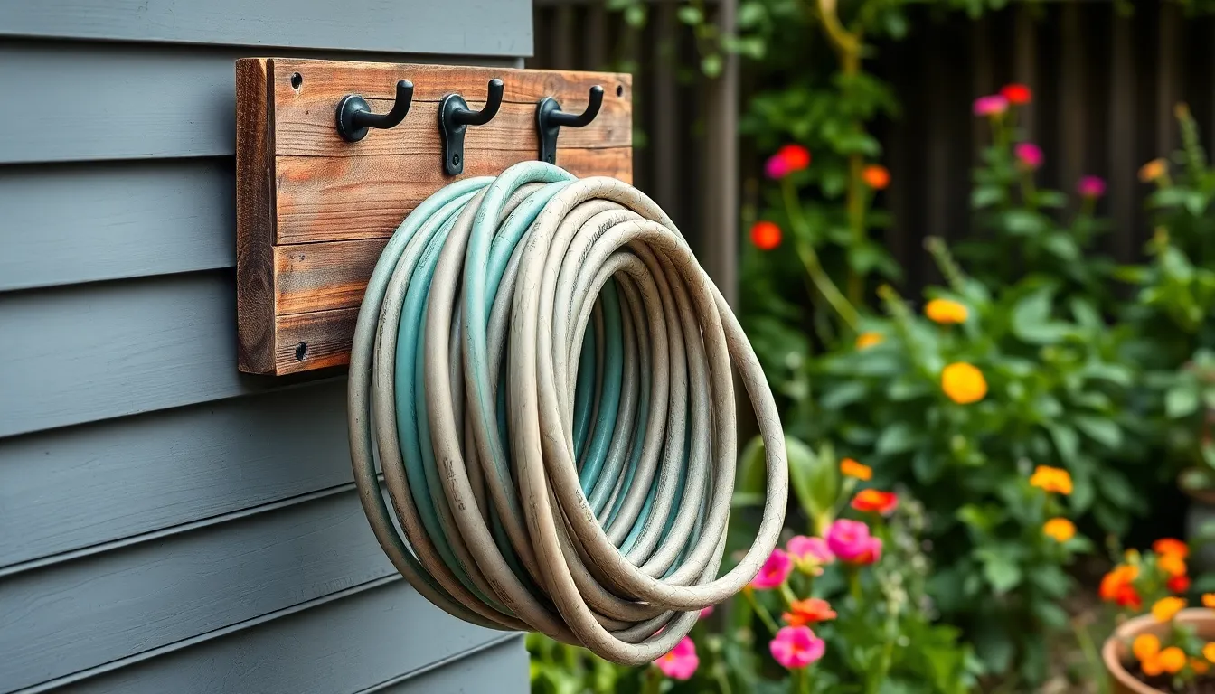 25 Creative Garden Hose Hanger Ideas That'll Transform Your Yard in 2025 12 25 Creative Garden Hose Hanger Ideas That'll Transform Your Yard in 2025 11