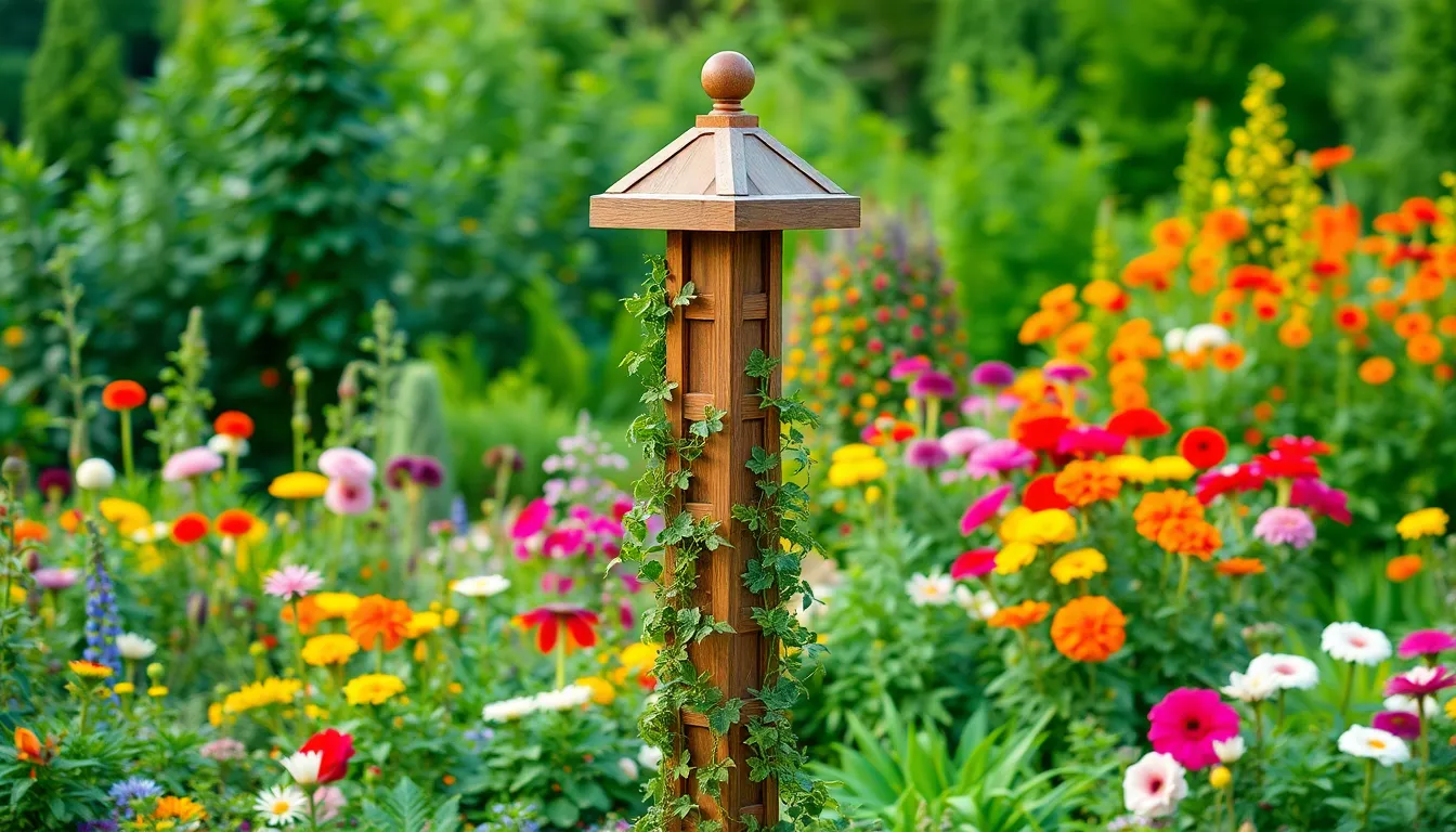 15 Stunning Garden Obelisk Ideas to Transform Your Outdoor Space 12 15 Stunning Garden Obelisk Ideas to Transform Your Outdoor Space 11