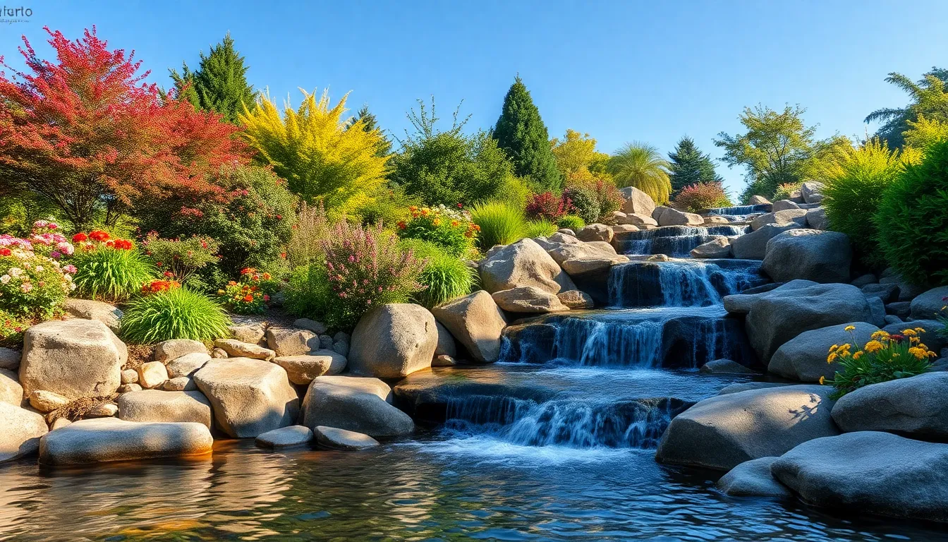 25 Stunning Garden Waterfall Ideas That Transform Any Outdoor Space (DIY & Budget-Friendly) 12 25 Stunning Garden Waterfall Ideas That Transform Any Outdoor Space (DIY & Budget-Friendly) 11