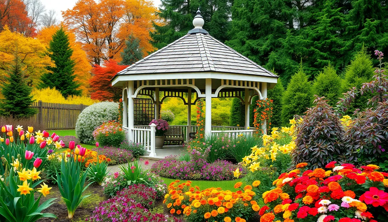 25 Stunning Gazebo Garden Ideas to Transform Your Backyard Into a Paradise 12 25 Stunning Gazebo Garden Ideas to Transform Your Backyard Into a Paradise 11