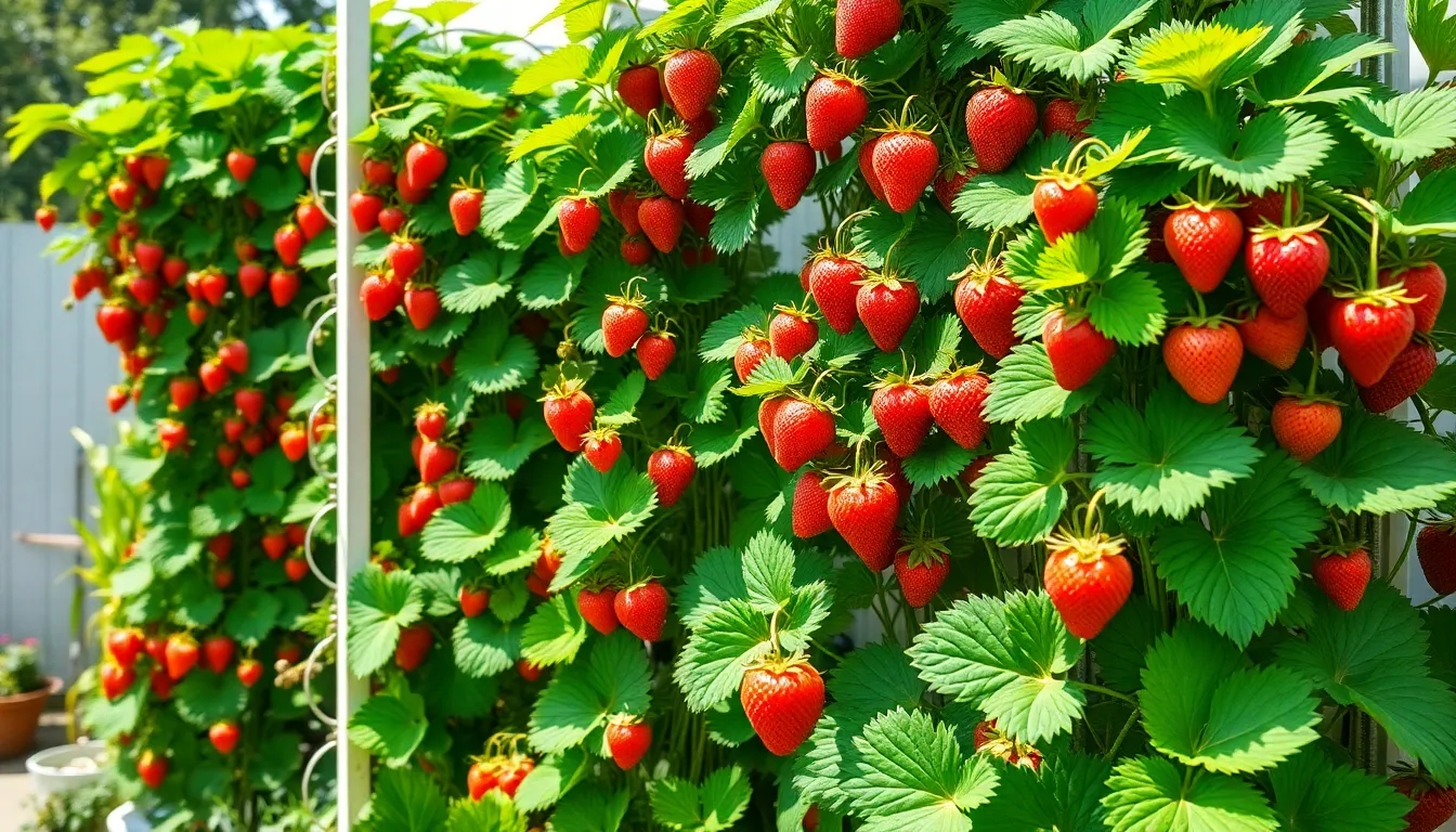 How to Start Growing Strawberries Vertically: Save Space & Triple Your Harvest 11