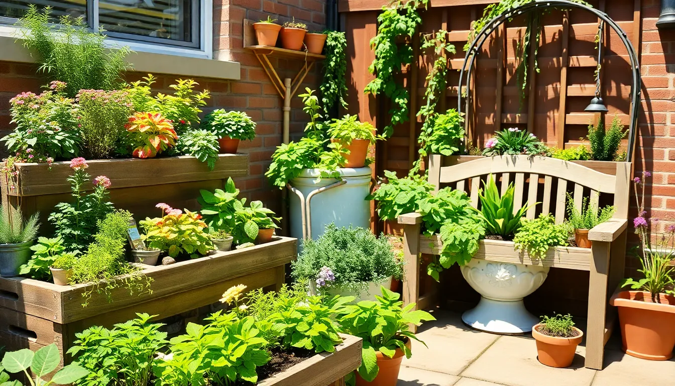 50+ Creative Ideas for a Small Garden That Actually Work in Tiny Spaces 12 50+ Creative Ideas for a Small Garden That Actually Work in Tiny Spaces 11