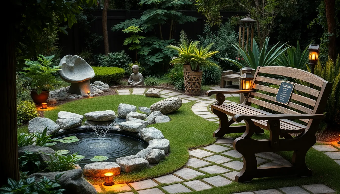 15 Beautiful Memorial Garden Ideas to Honor Your Loved One's Memory 12 15 Beautiful Memorial Garden Ideas to Honor Your Loved One's Memory 11