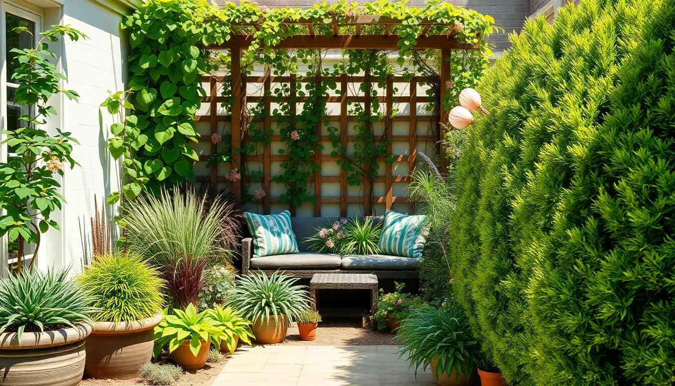 15 Creative Garden Privacy Ideas to Transform Your Outdoor Space Into a Private Oasis 12 15 Creative Garden Privacy Ideas to Transform Your Outdoor Space Into a Private Oasis 11