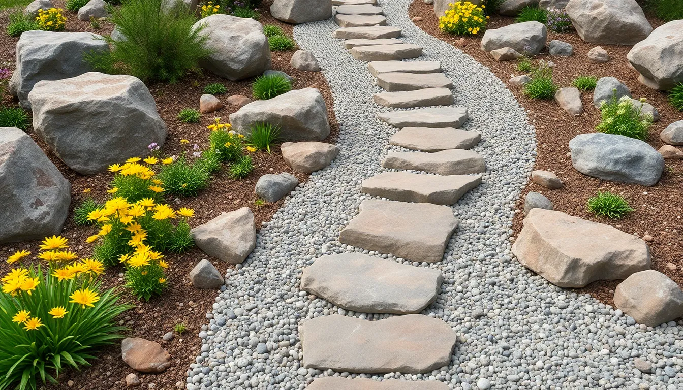 25 Creative Ideas for Small Rock Garden Designs That Transform Tiny Spaces 12 25 Creative Ideas for Small Rock Garden Designs That Transform Tiny Spaces 11