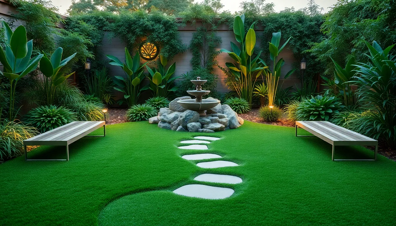 25 Creative Artificial Grass Garden Ideas to Transform Your Outdoor Space 14 25 Creative Artificial Grass Garden Ideas to Transform Your Outdoor Space 13