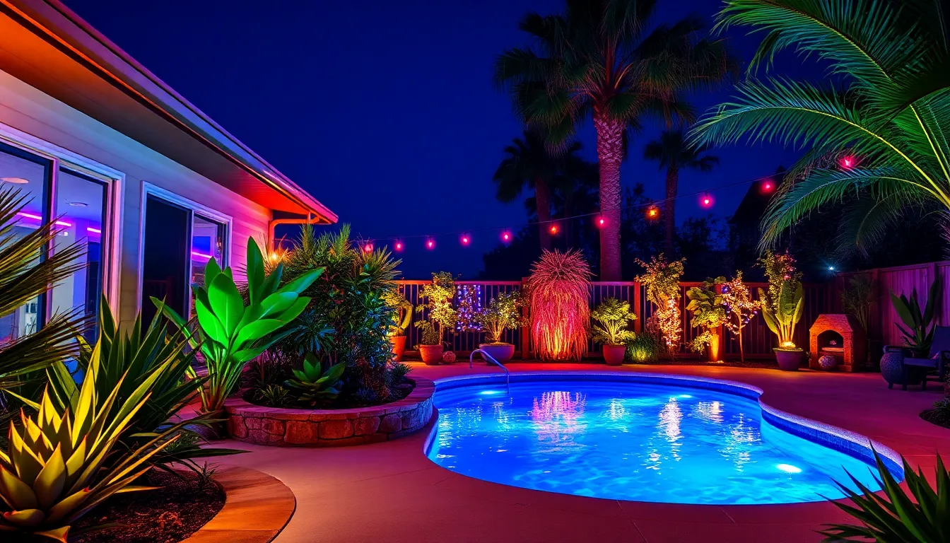 25 Stunning Backyard Landscaping Ideas with a Pool to Transform Your Outdoor Space 14 25 Stunning Backyard Landscaping Ideas with a Pool to Transform Your Outdoor Space 13