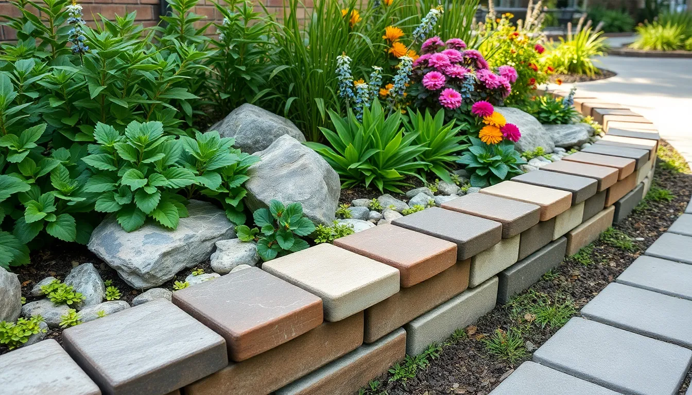 25 Creative Brick Edging Ideas for Garden Borders That Transform Your Yard 14 25 Creative Brick Edging Ideas for Garden Borders That Transform Your Yard 13