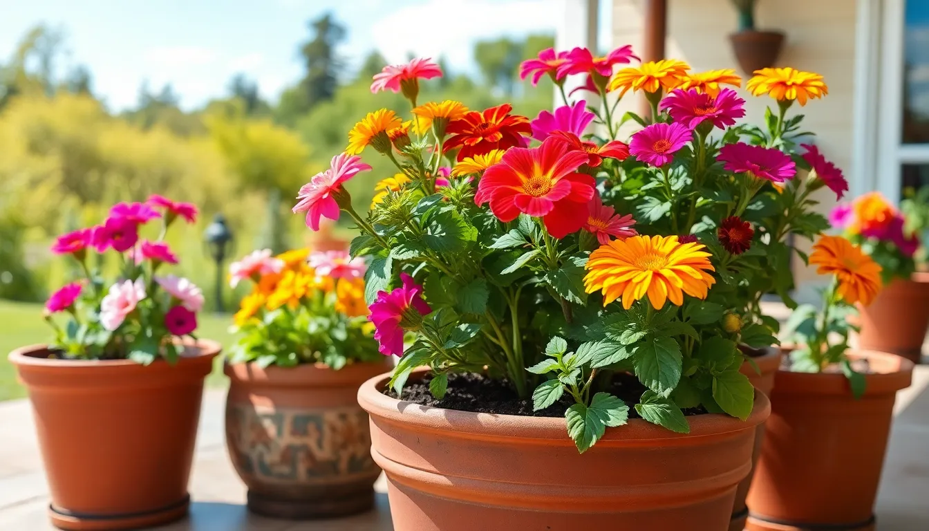 25 Stunning Container Gardening Flower Ideas That Transform Small Spaces 14 25 Stunning Container Gardening Flower Ideas That Transform Small Spaces 13