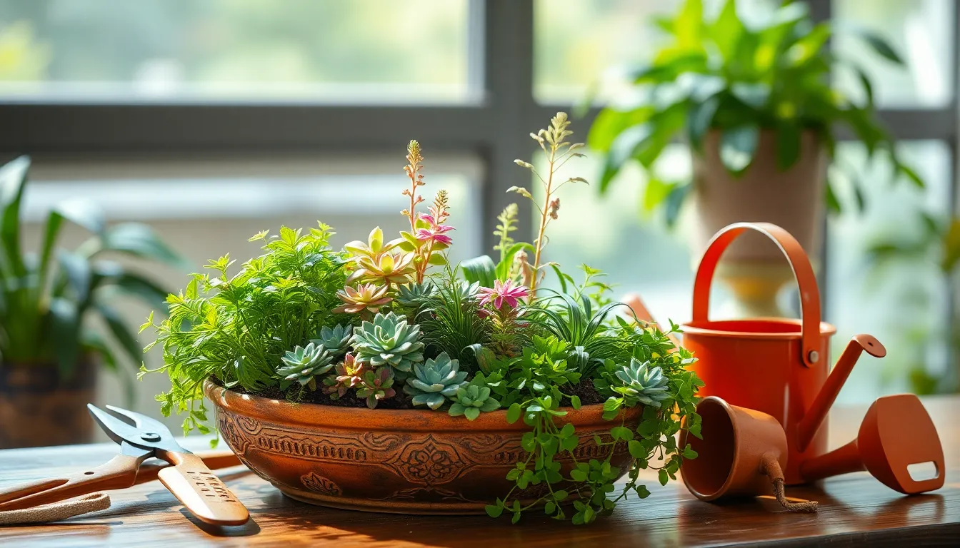 25 Stunning Dish Garden Ideas That Transform Any Space Into a Mini Paradise 14 25 Stunning Dish Garden Ideas That Transform Any Space Into a Mini Paradise 13