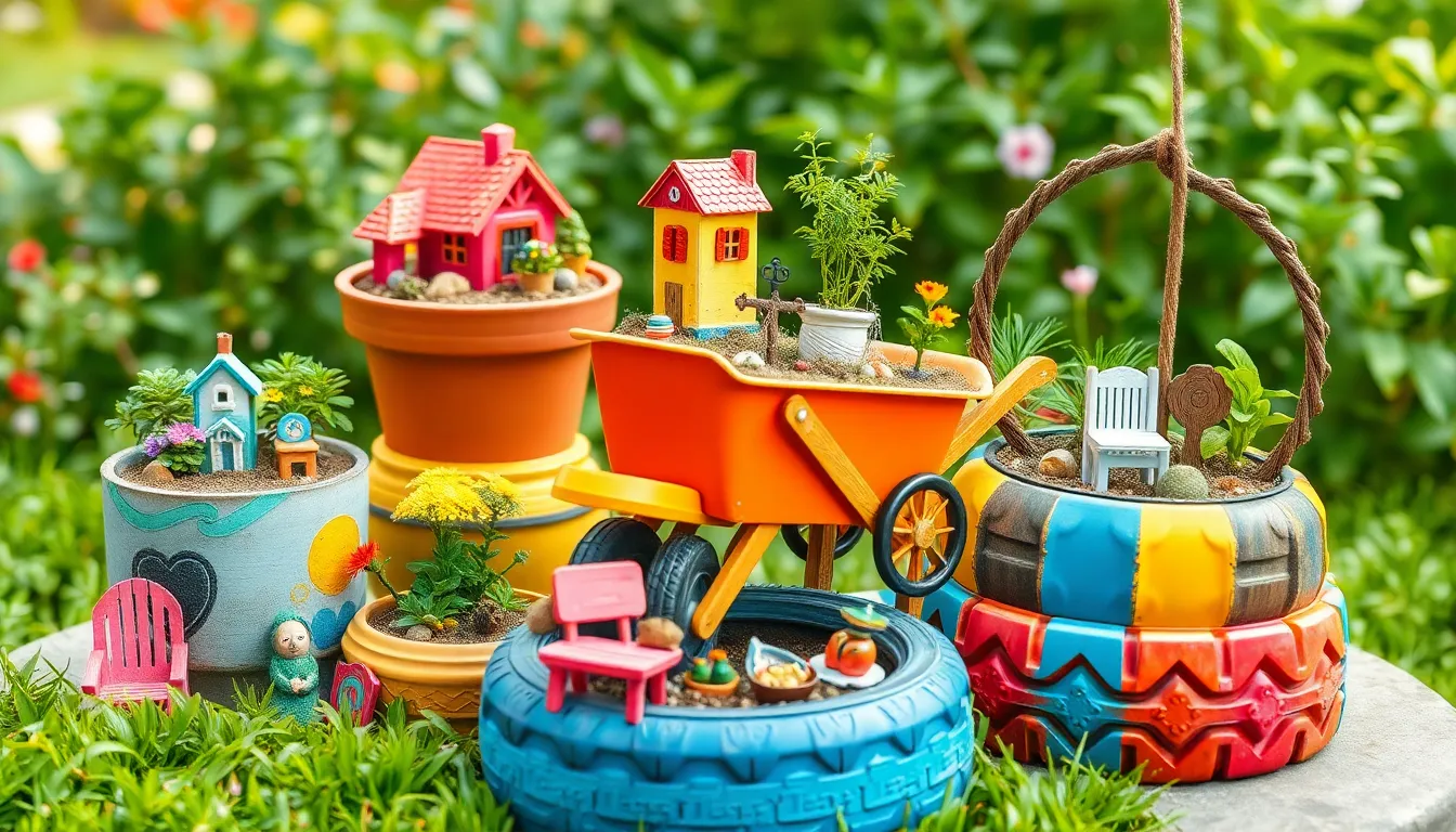 25 Magical Fairy Garden Ideas to Transform Your Backyard Into an Enchanted Wonderland 14 25 Magical Fairy Garden Ideas to Transform Your Backyard Into an Enchanted Wonderland 13