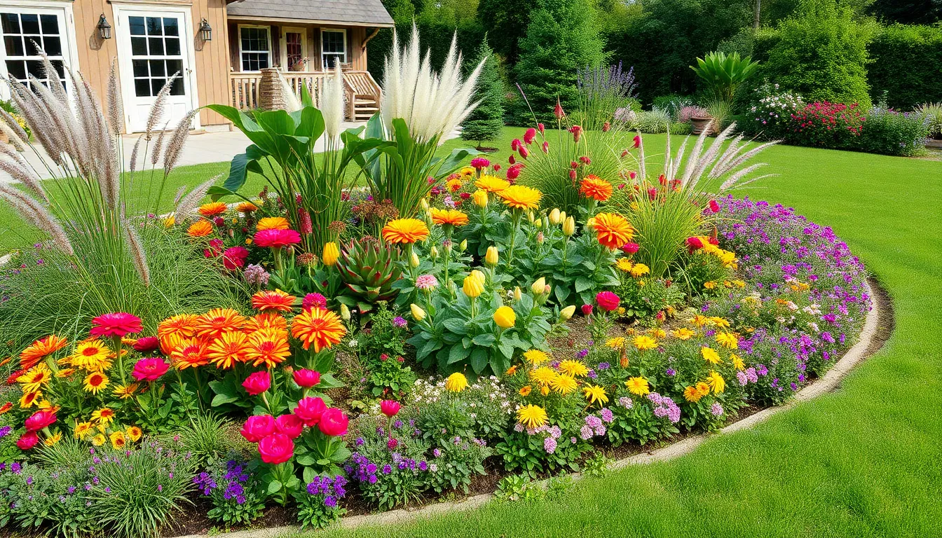 25 Stunning Flower Bed Ideas to Transform Your Garden on Any Budget 14 25 Stunning Flower Bed Ideas to Transform Your Garden on Any Budget 13