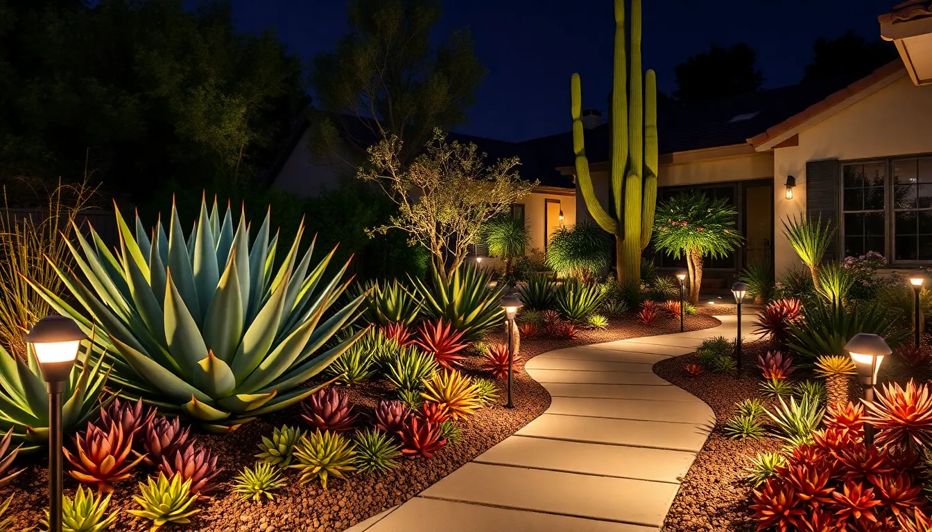 25 Stunning Front Yard Succulent Garden Ideas That Transform Your Curb Appeal 14 25 Stunning Front Yard Succulent Garden Ideas That Transform Your Curb Appeal 13