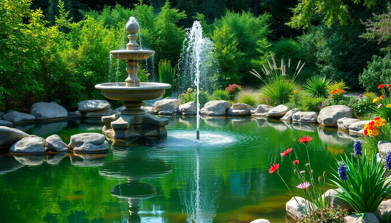 27 Stunning Garden Pond Ideas to Transform Your Backyard Into a Peaceful Oasis 14 27 Stunning Garden Pond Ideas to Transform Your Backyard Into a Peaceful Oasis 13