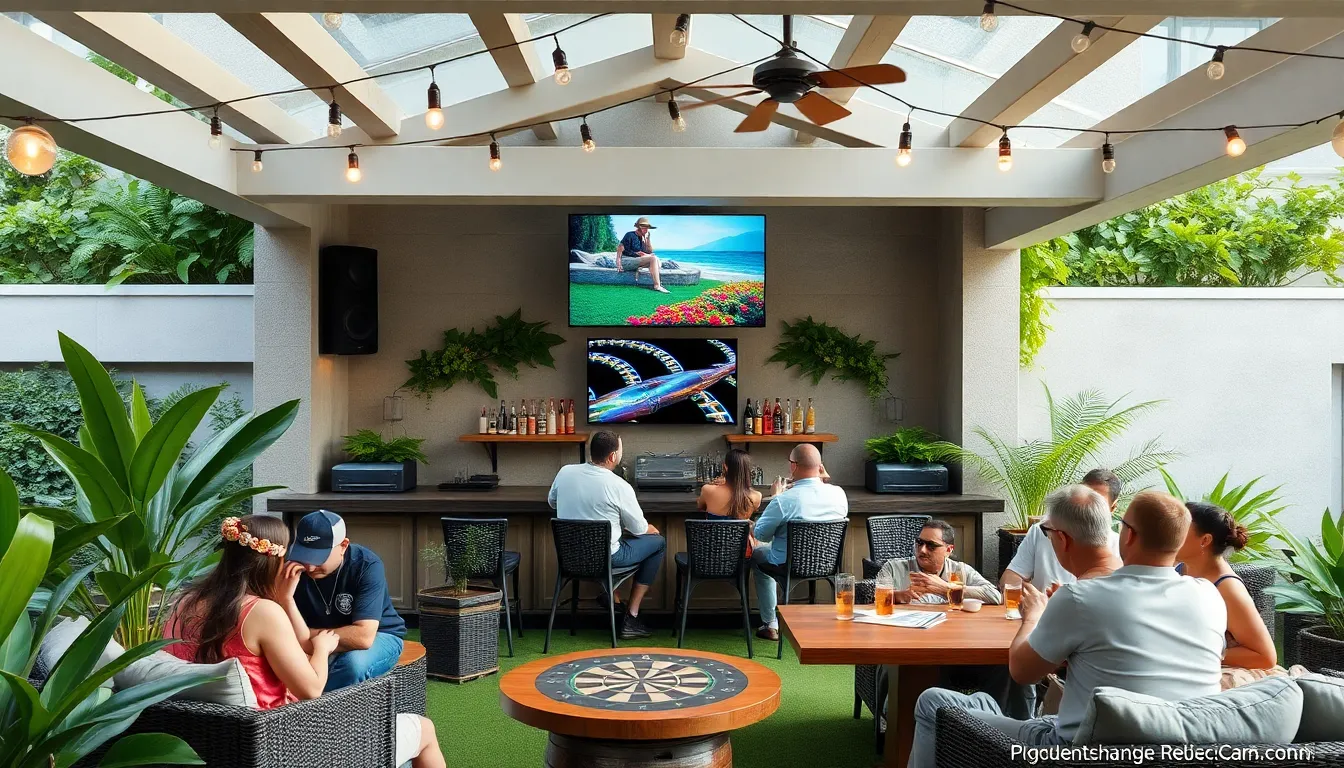 25 Stunning Garden Room Bar Ideas to Transform Your Backyard Into an Entertainment Oasis 14 25 Stunning Garden Room Bar Ideas to Transform Your Backyard Into an Entertainment Oasis 13