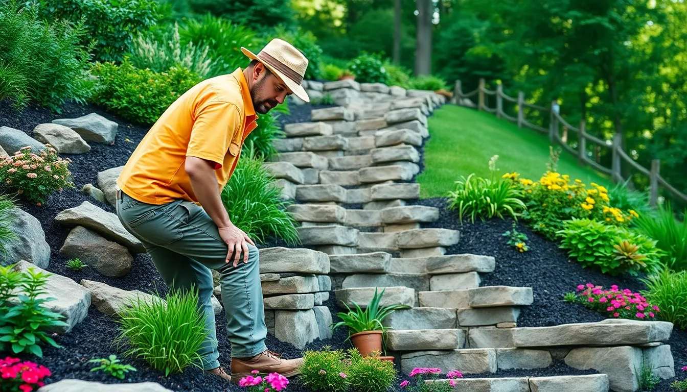 25 Creative Garden Steps Ideas to Transform Your Sloped Yard (DIY & Budget-Friendly) 14 25 Creative Garden Steps Ideas to Transform Your Sloped Yard (DIY & Budget-Friendly) 13