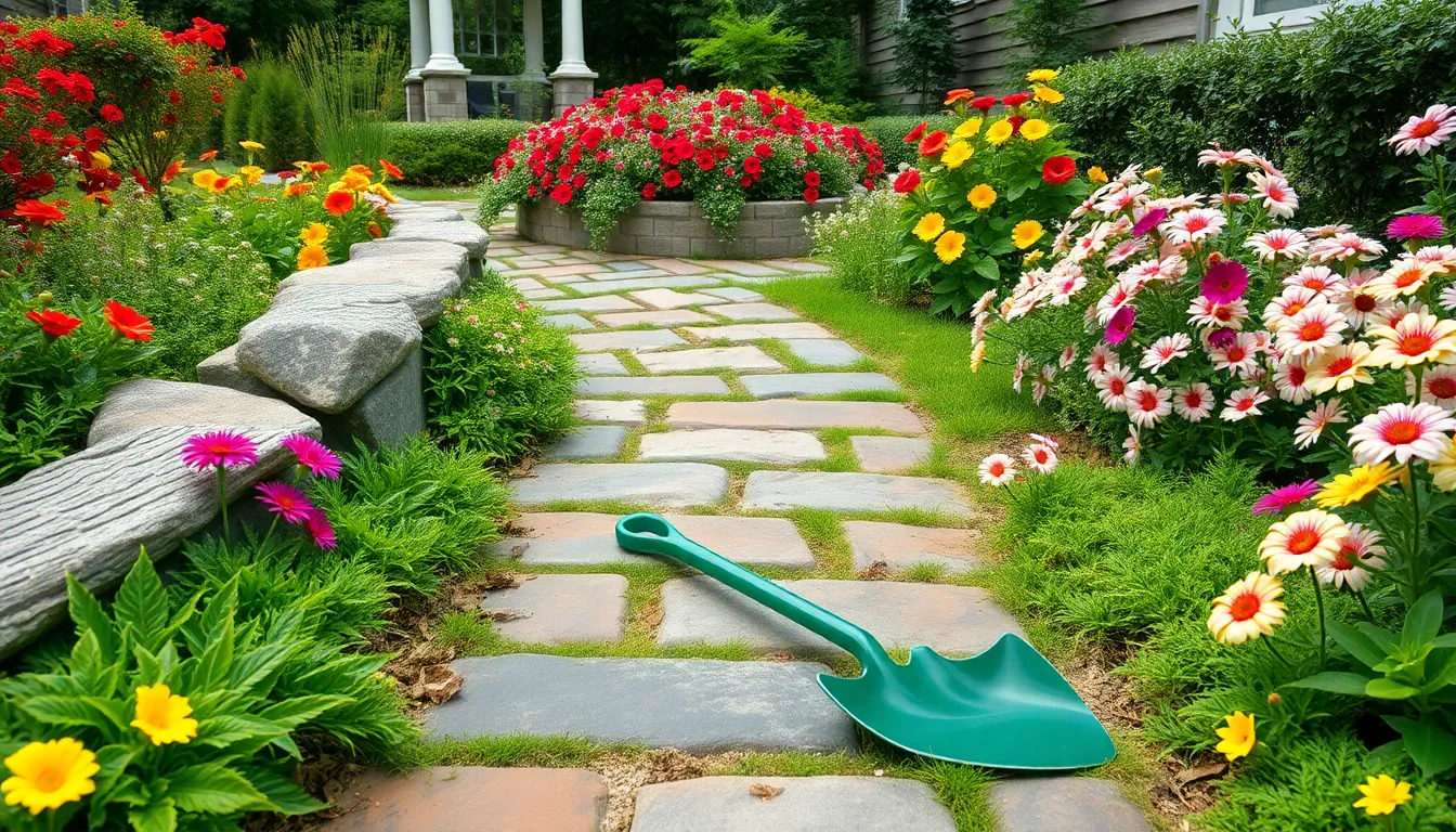 25 Stunning Garden Walkway Ideas That Transform Your Outdoor Space on Any Budget 14 25 Stunning Garden Walkway Ideas That Transform Your Outdoor Space on Any Budget 13