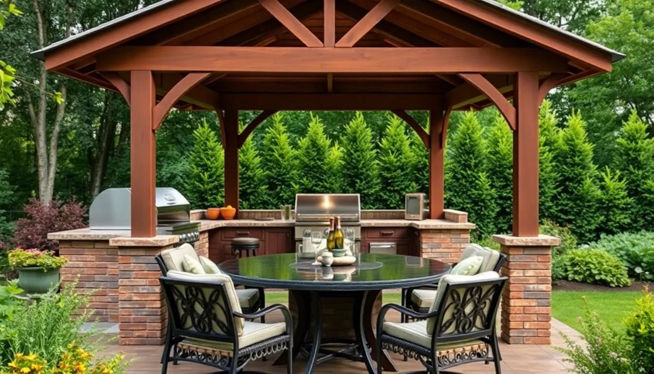 25 Stunning Gazebo Garden Ideas to Transform Your Backyard Into a Paradise 14 25 Stunning Gazebo Garden Ideas to Transform Your Backyard Into a Paradise 13