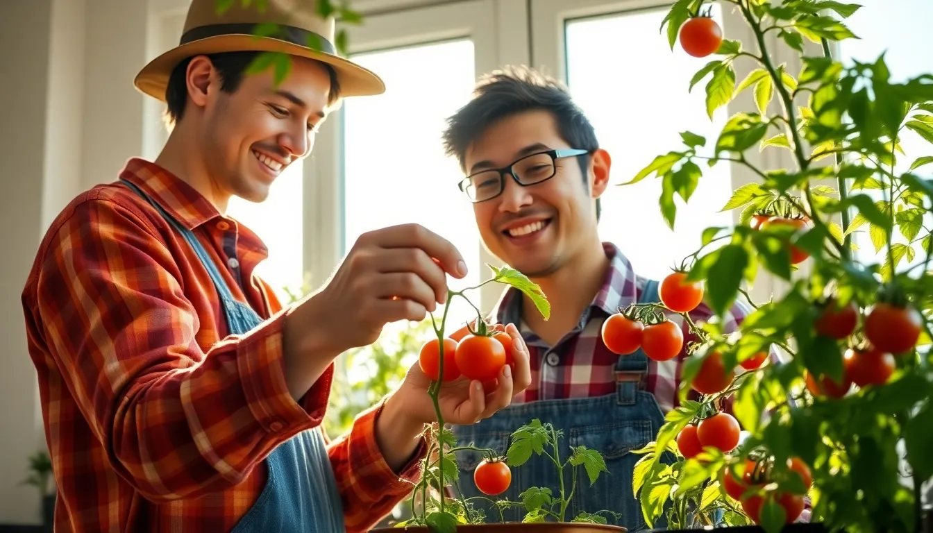 How to Start Growing Tomatoes Indoors: Complete Guide for Year-Round Fresh Harvest 14 How to Start Growing Tomatoes Indoors: Complete Guide for Year-Round Fresh Harvest 13