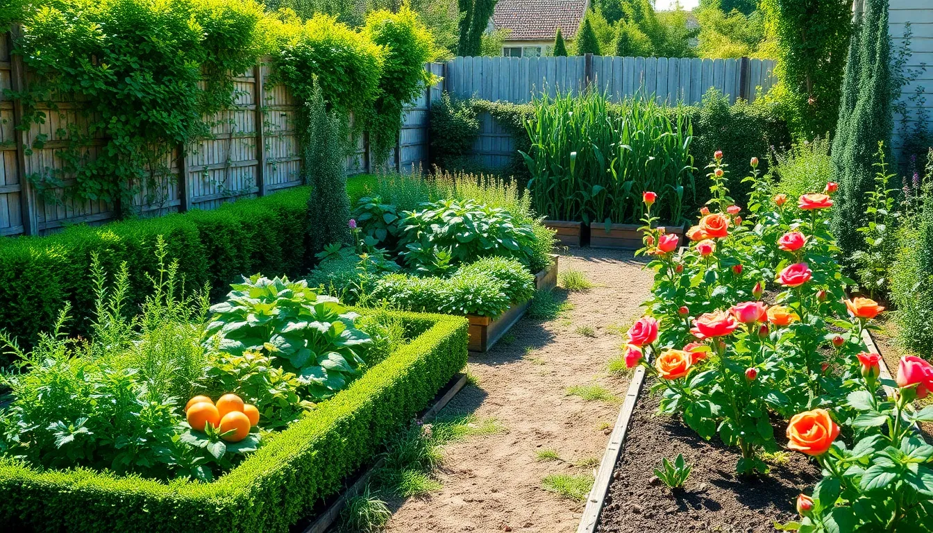 25 Creative Ideas for Dividing a Garden Into Beautiful Functional Zones 13