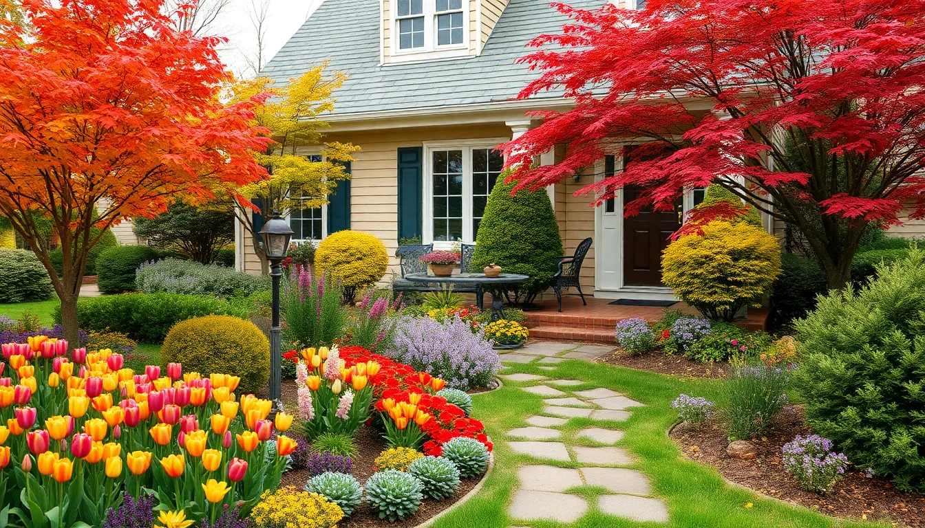 27 Stunning Front Yard Garden Ideas to Transform Your Home's Curb Appeal 14 27 Stunning Front Yard Garden Ideas to Transform Your Home's Curb Appeal 13