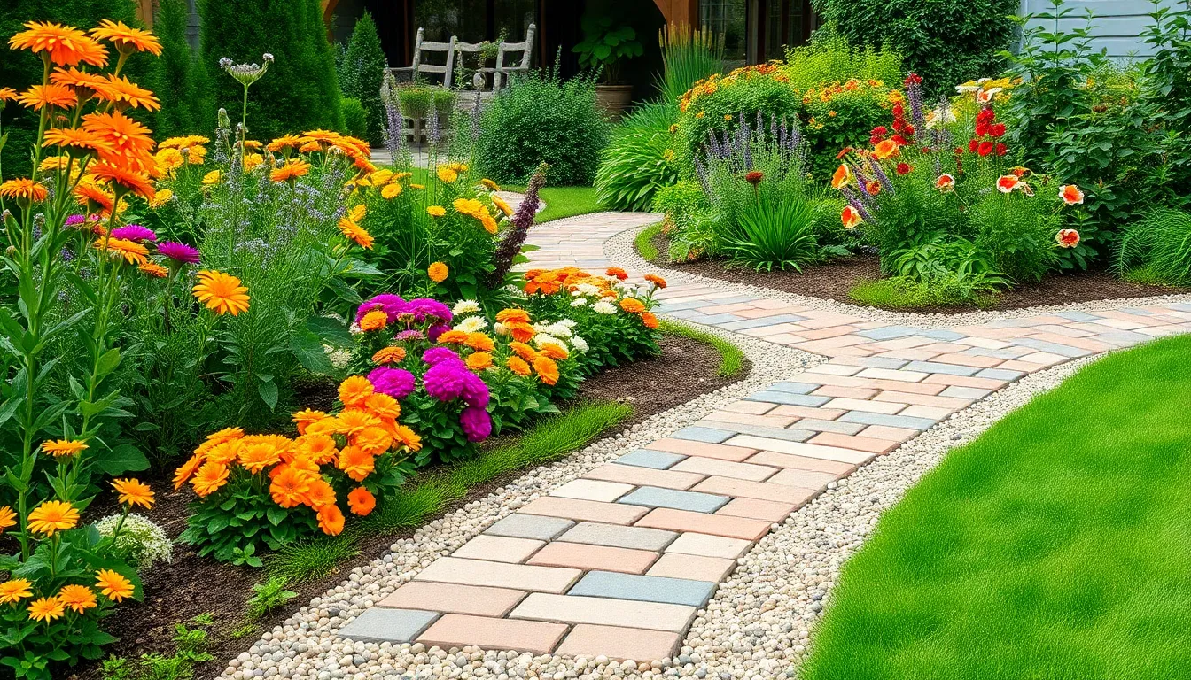 25 Creative Ideas for Paving a Garden: Transform Your Outdoor Space on Any Budget 14 25 Creative Ideas for Paving a Garden: Transform Your Outdoor Space on Any Budget 13