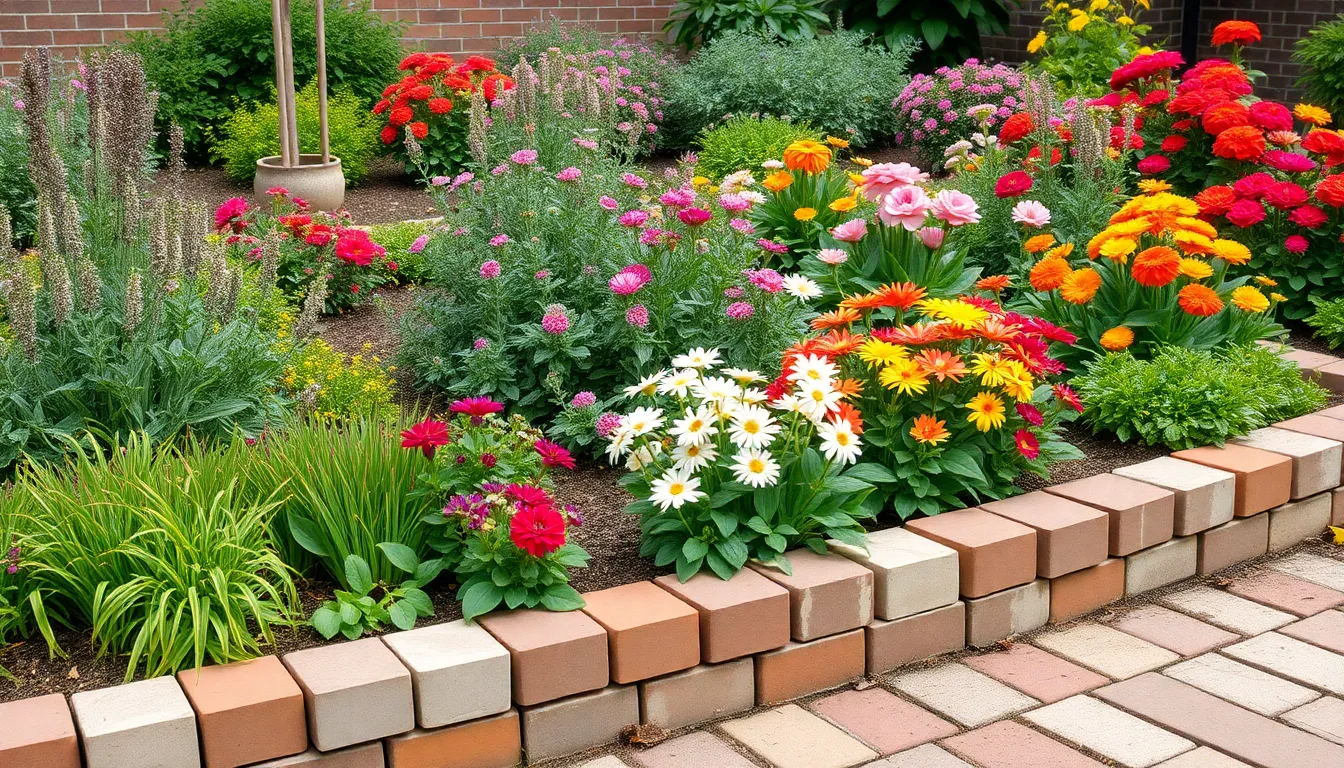 25 Creative Brick Edging Ideas for Garden Borders That Transform Your Yard 16 25 Creative Brick Edging Ideas for Garden Borders That Transform Your Yard 15