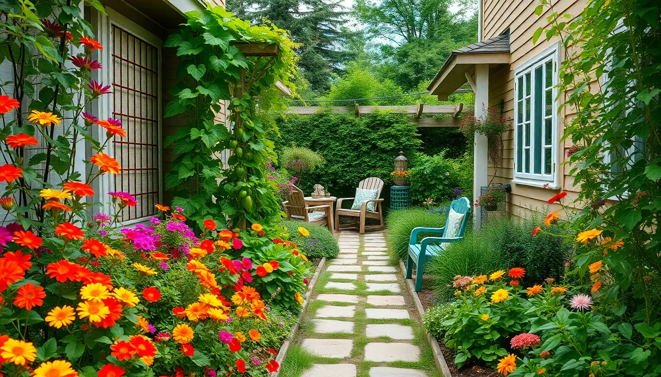 27 Stunning Front Yard Flower Garden Ideas That Boost Your Home's Curb Appeal 16 27 Stunning Front Yard Flower Garden Ideas That Boost Your Home's Curb Appeal 15